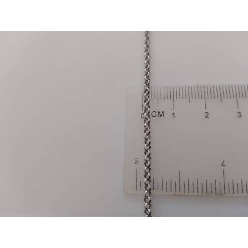 COLLANA Collier ORO BIANCO 18 Karati...