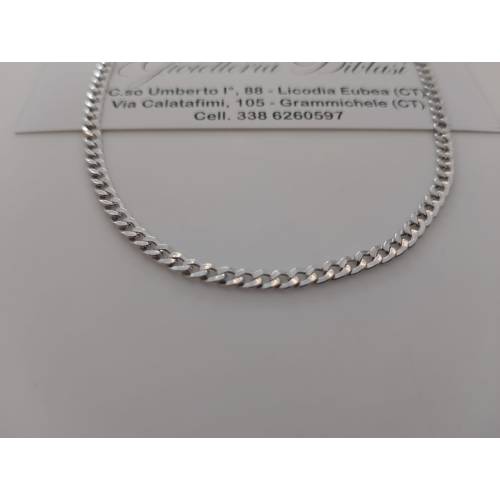 COLLANA COLLIER Oro Bianco 18 Karati...