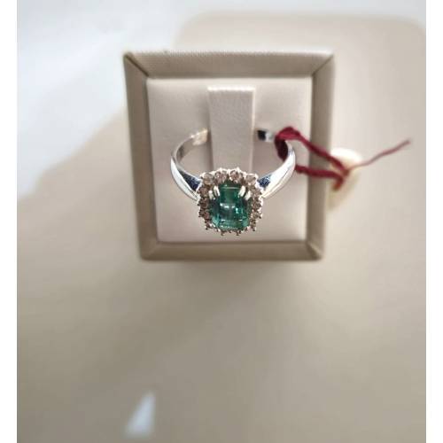 ANELLO PGgioielli Smeraldo e diamanti...