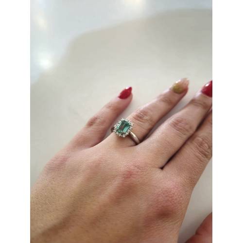 ANELLO PGgioielli Smeraldo e diamanti...