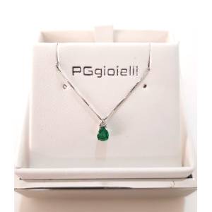 COLLANA SMERALDO A Goccia E... 2