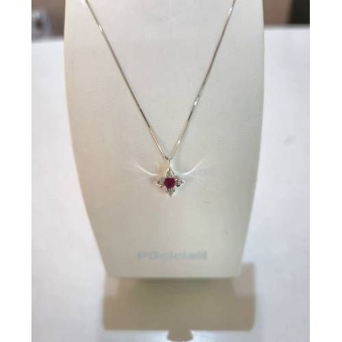 COLLANA RUBINO E DIAMANTI Pg Gioielli...