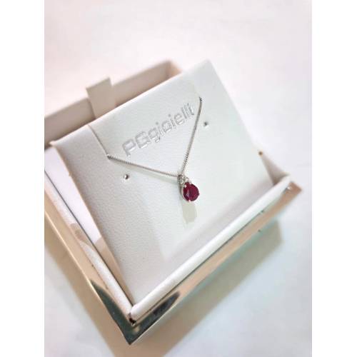 COLLANA RUBINO E DIAMANTI Pg Gioielli...