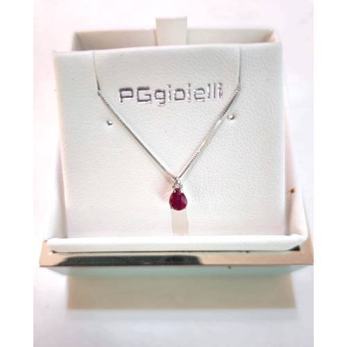 COLLANA RUBINO E DIAMANTI Pg Gioielli...