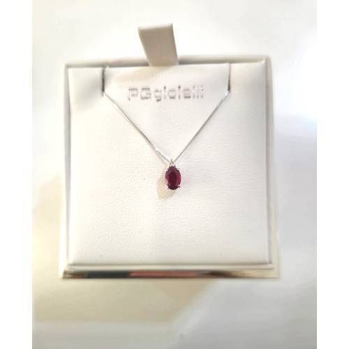 COLLANA RUBINO E DIAMANTI Pg Gioielli...