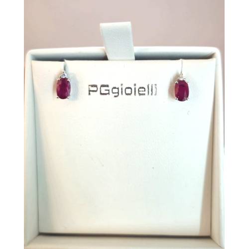ORECCHINI PG GIOIELLI RUBINO Forma...