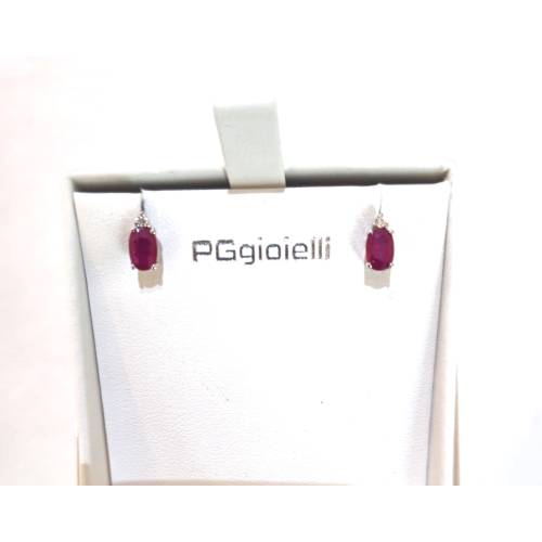 ORECCHINI PG GIOIELLI RUBINO Forma...