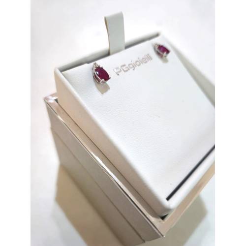ORECCHINI PG GIOIELLI RUBINO Forma...