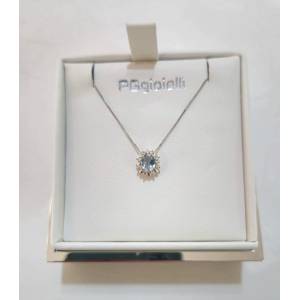 COLLANA ACQUAMARINA Ovale E... 2