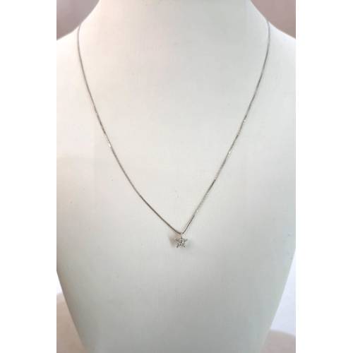 COLLANA PUNTO LUCE DIAMANTI Forma A...