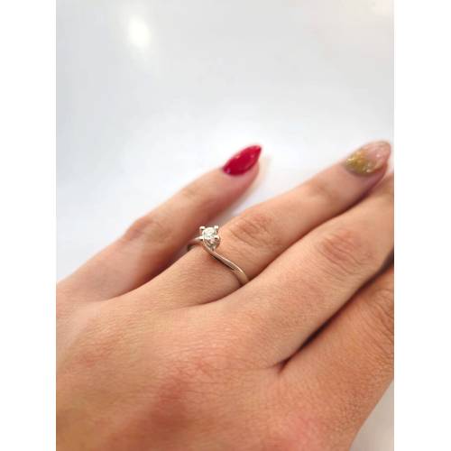 ANELLO SOLITARIO VALENTINO DIAMANTE...