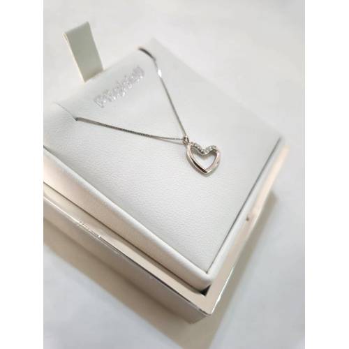 COLLANA Cuore Con DIAMANTI PgGioielli...