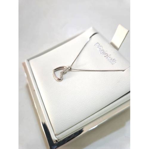 COLLANA Cuore Con DIAMANTI PgGioielli...