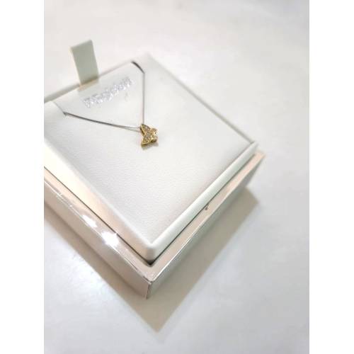 COLLANA Farfalla Con DIAMANTI Pg...