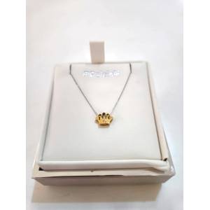COLLANA Ciondolo CORONA Con... 2