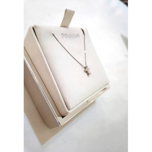 COLLANA CROCE Con DIAMANTE Pg...