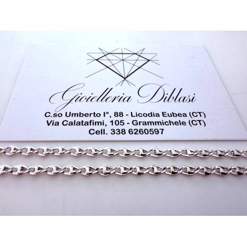 COLLANA Collier Girocollo ORO BIANCO...