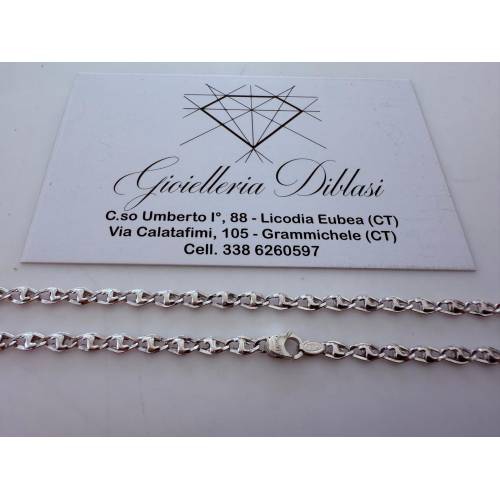 COLLANA Collier Girocollo ORO BIANCO...