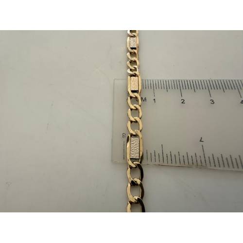 COLLANA ORO 18 KT 750% Giallo Bianco...