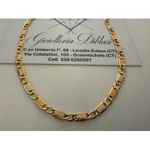 COLLANA ORO GIALLO BIANCO...