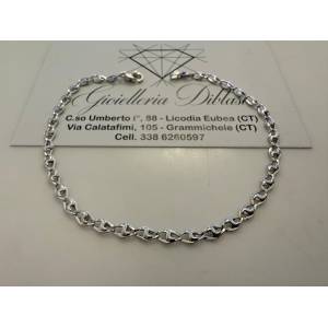 BRACCIALE In ORO BIANCO 18...