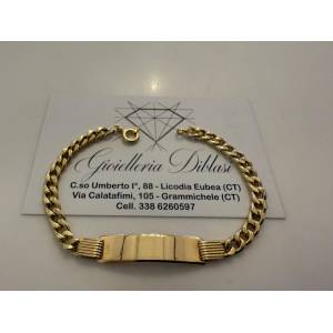 BRACCIALE Uomo Donna In ORO...