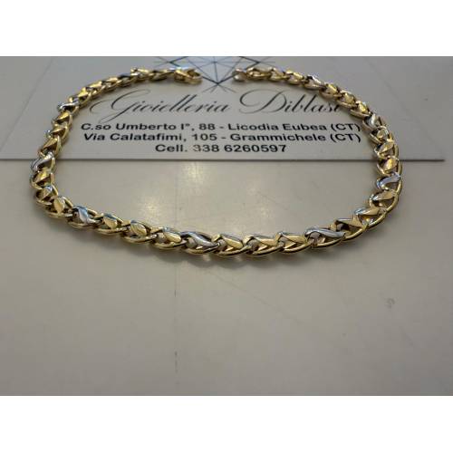 BRACCIALE Uomo Donna Unisex In Oro 18...