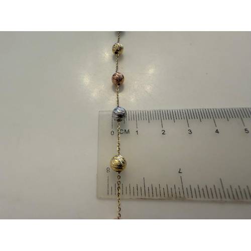 BRACCIALE Donna ORO GIALLO BIANCO...