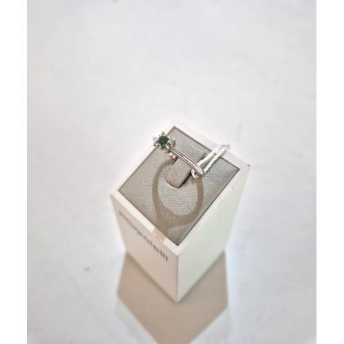 ANELLO Con SMERALDO E DIAMANTI ORO...