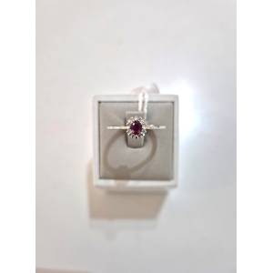 ANELLO SOLITARIO Oro Bianco... 2