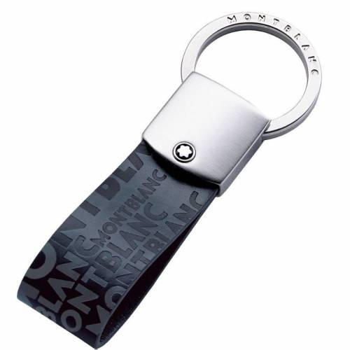 MONTBLANC 112693 PORTACHIAVI IN PELLE VITELLO NERO WESTSIDE KEY RING PORTACHIAVE - 1