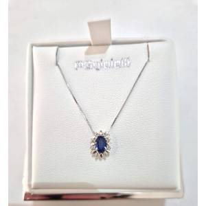 COLLANA ZAFFIRO Blu Forma...