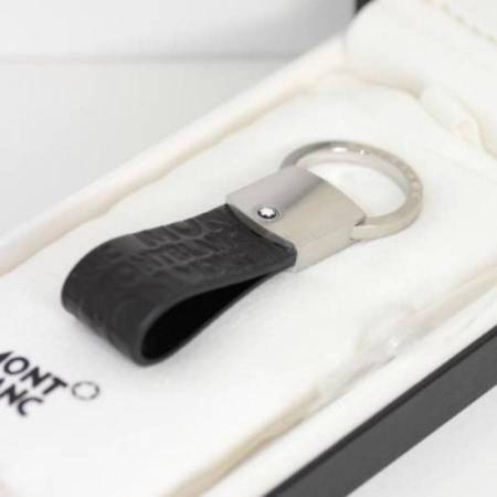 MONTBLANC 112693 PORTACHIAVI IN PELLE VITELLO NERO WESTSIDE KEY RING PORTACHIAVE - 2