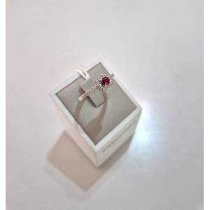 ANELLO SOLITARIO Oro Bianco... 2