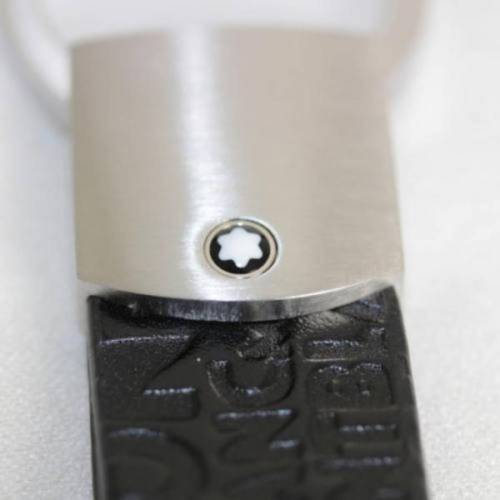 MONTBLANC 112693 PORTACHIAVI IN PELLE VITELLO NERO WESTSIDE KEY RING PORTACHIAVE - 3
