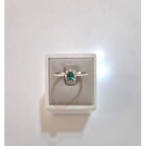 ANELLO Con SMERALDO E...