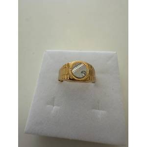 ANELLO Da Uomo In ORO 18...