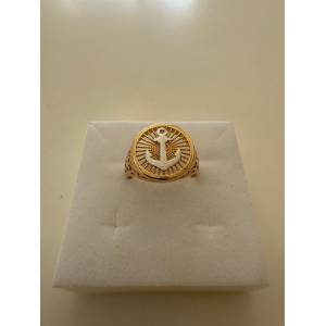 ANELLO Da Uomo In ORO 18...