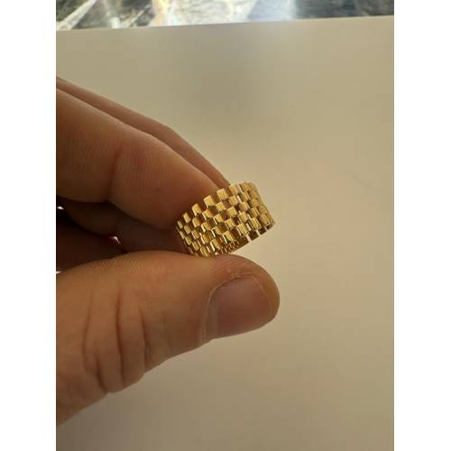 ANELLO Da Uomo Donna Unisex In ORO...