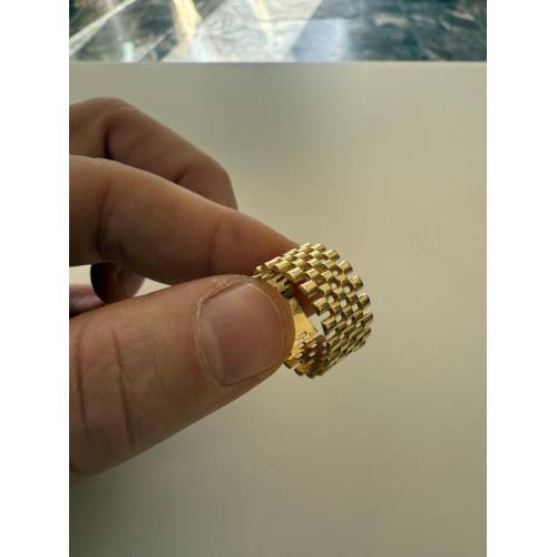 ANELLO Da Uomo Donna Unisex In ORO...