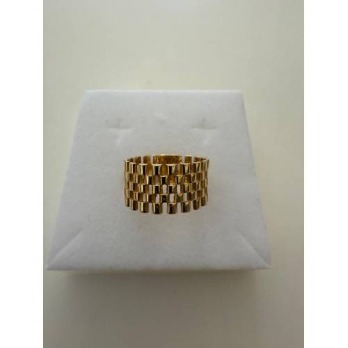 ANELLO Da Uomo Donna Unisex In ORO...