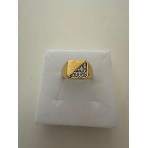 ANELLO Da Uomo In ORO 18...