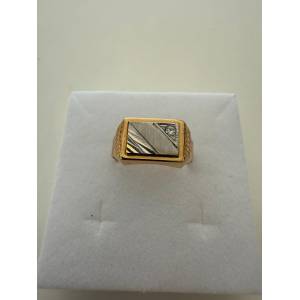 ANELLO Uomo Rettangolare...