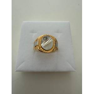 ANELLO Da Uomo In ORO 18...