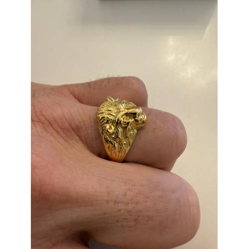 ANELLO Da Uomo In ORO GIALLO 18...