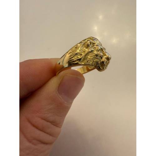 ANELLO Da Uomo In ORO GIALLO 18...