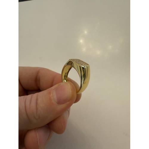 ANELLO Da Uomo In ORO GIALLO 18...