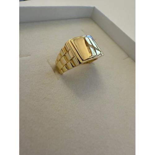 ANELLO UOMO ORO GIALLO 18 KARATI 750%...