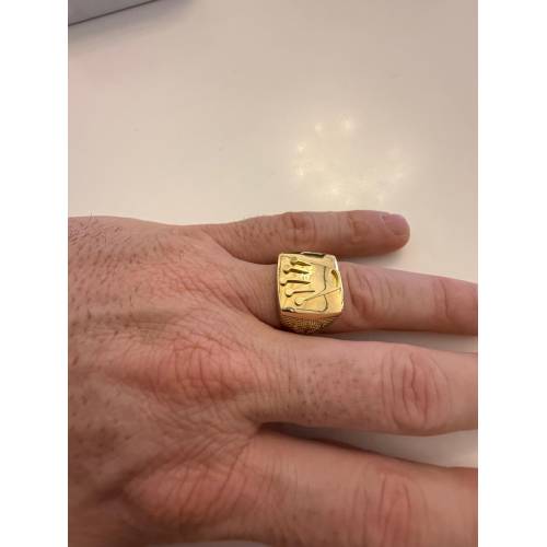 ANELLO Da UOMO ORO GIALLO 18 KARATI...