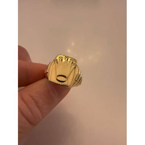 ANELLO Da Uomo ORO GIALLO 18 KARATI...